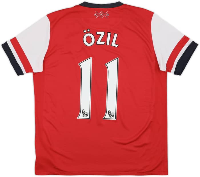 2012-14 Arsenal Home Shirt Ozil #11 - 7/10 - (XL.Boys)
