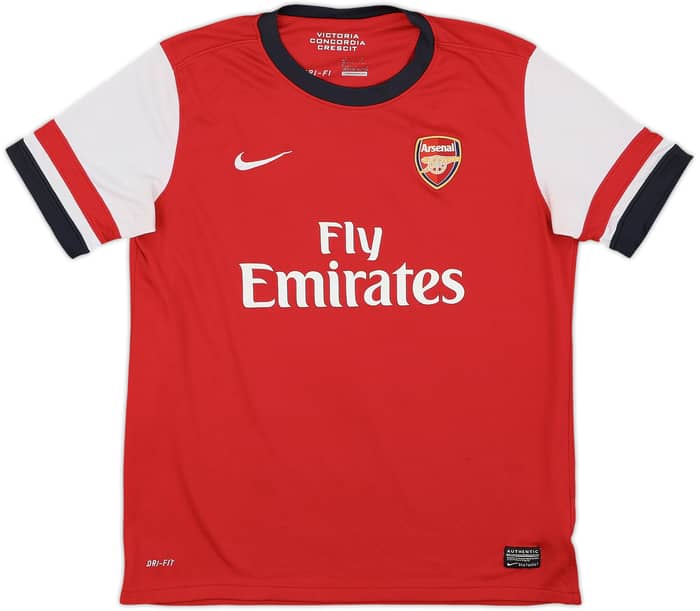 2012-14 Arsenal Home Shirt Ozil #11 - 7/10 - (XL.Boys)