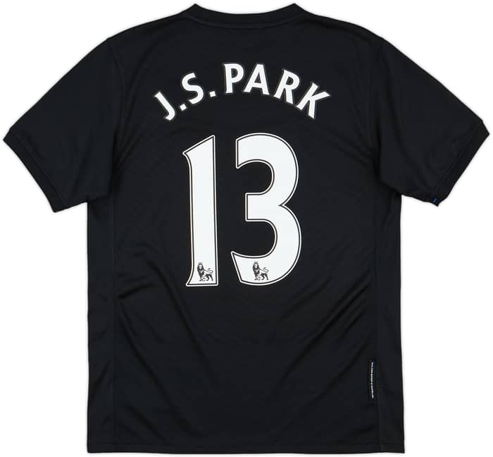 2009-10 Manchester United Away Shirt J.S.Park #13 - 9/10 - (XL.Boys)