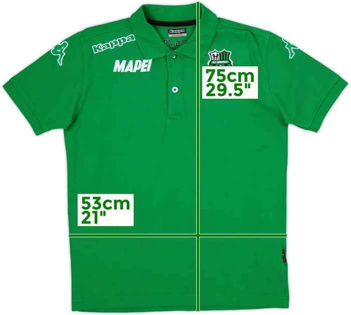 2016-17 Sassuolo Kappa Polo Shirt - 10/10 - (XL)
