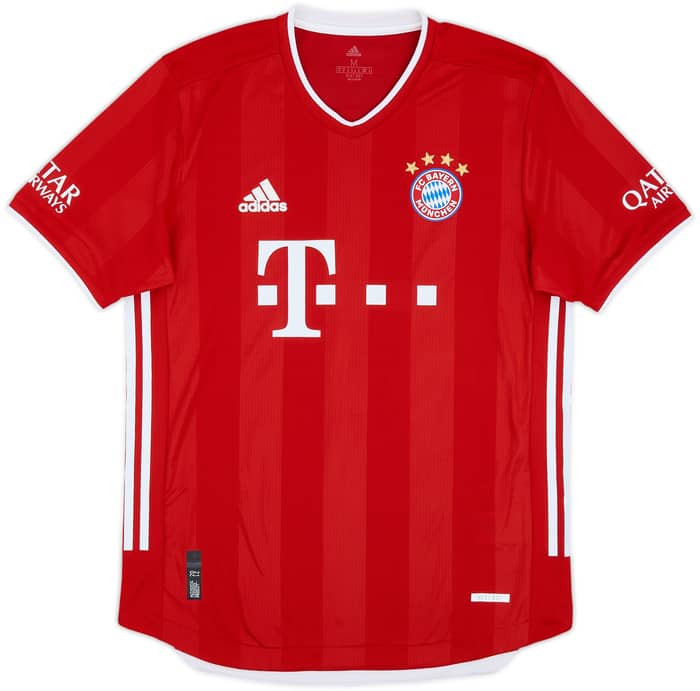 2020-21 Bayern Munich Authentic Home Shirt Gnabry #7 - 10/10 - (M)