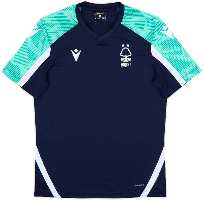 2020-21 Nottinghm Forest Macron Training Shirt - 7/10 - (M)