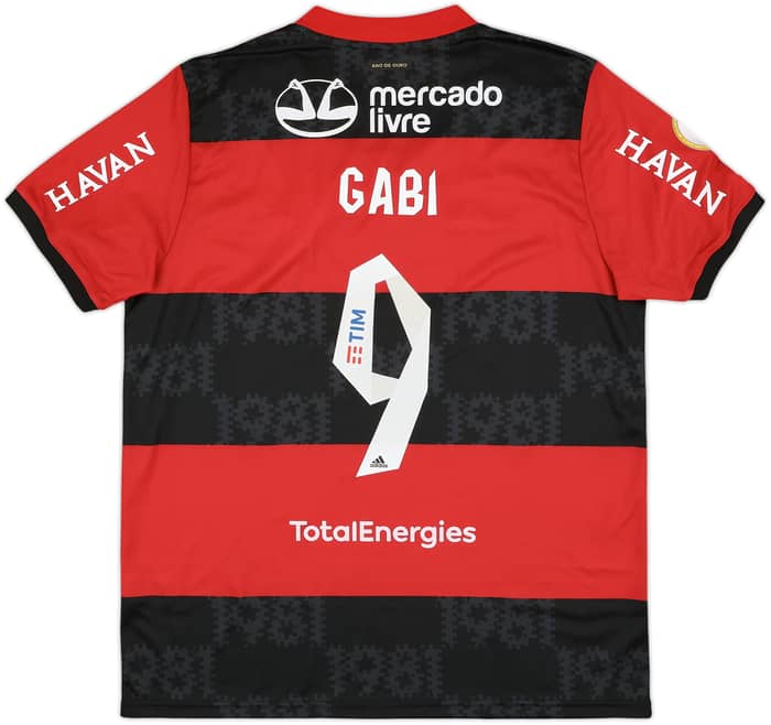 2021 Flamengo Home Shirt Gabi #9 - 10/10 - (XL)
