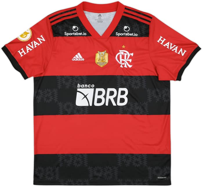 2021 Flamengo Home Shirt Gabi #9 - 10/10 - (XL)