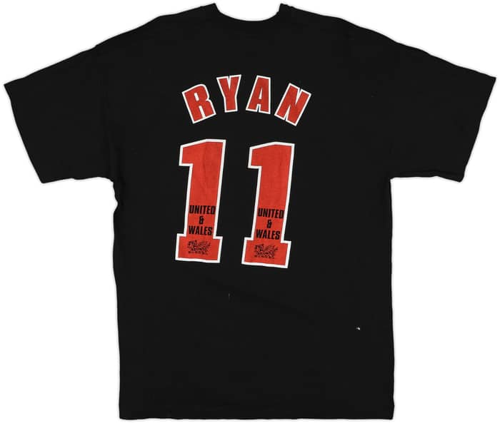 1998-99 Manchester United Graphic Fan Tee Ryan #11 - 9/10 - (XL)