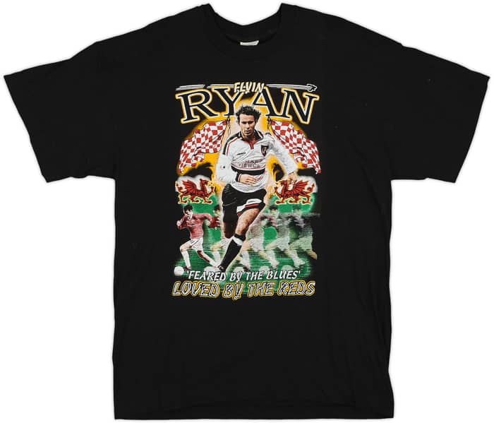 1998-99 Manchester United Graphic Fan Tee Ryan #11 - 9/10 - (XL)