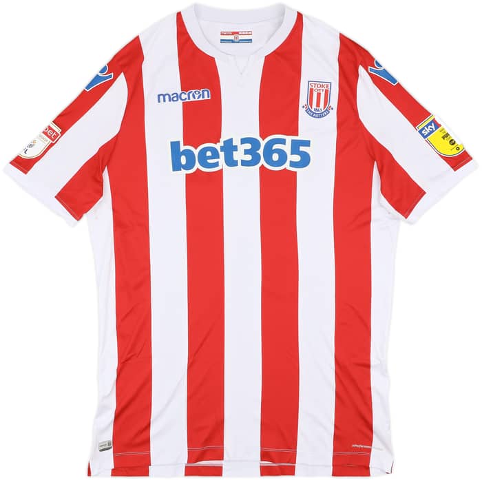 2018-19 Stoke City Home Shirt Verlinden #31 - 7/10 - (3XL)