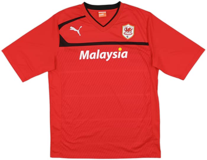 2012-13 Cardiff Home Shirt #18 - 9/10 - (XL)