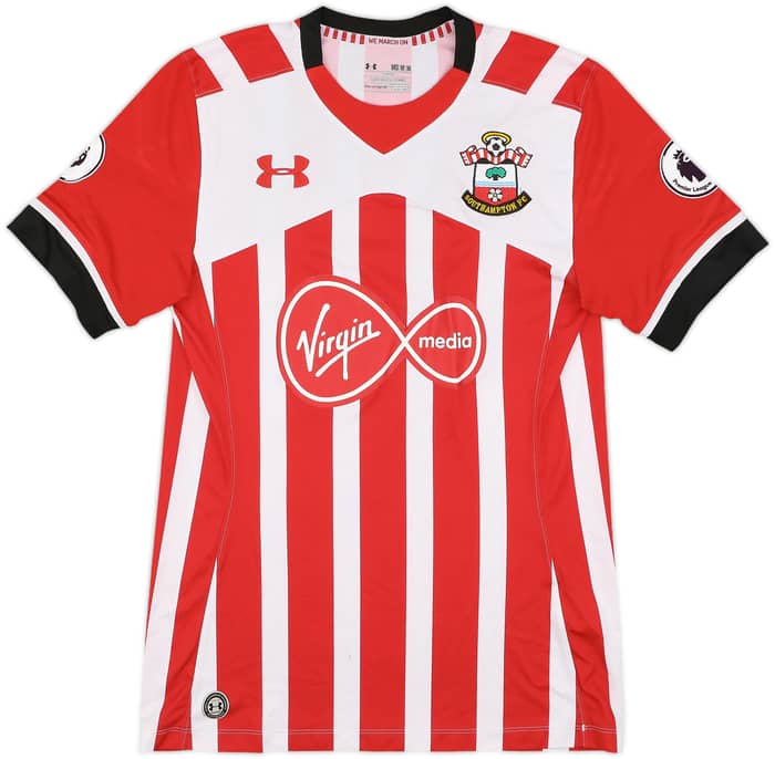 2016-17 Southampton Home Shirt Long #7 - 6/10 - (M)