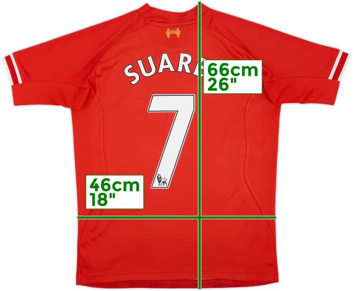 2013-14 Liverpool Home Shirt Sturridge #15 - 8/10 - (XL.Boys)