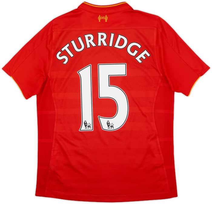 2016-17 Liverpool Home Shirt Sturridge #15 - 8/10 - (XL.Boys)