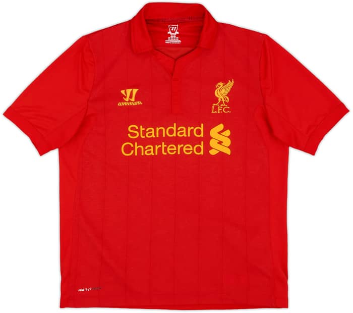 2012-13 Liverpool Home Shirt Suarez #7 - 8/10 - (XL.Boys)