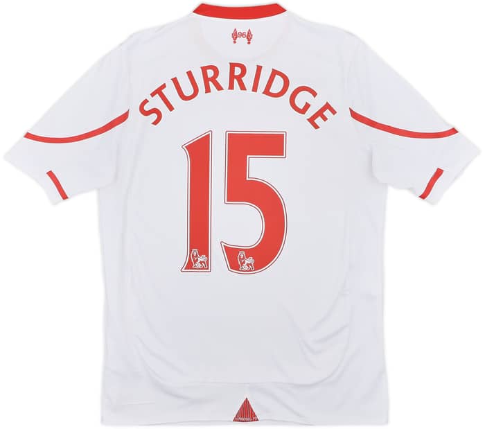 2015-16 Liverpool Away Shirt Sturridge #15 - 10/10 - (XL.Boys)