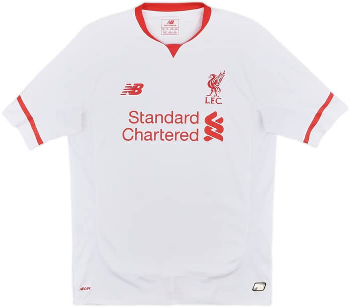 2015-16 Liverpool Away Shirt Sturridge #15 - 10/10 - (XL.Boys)