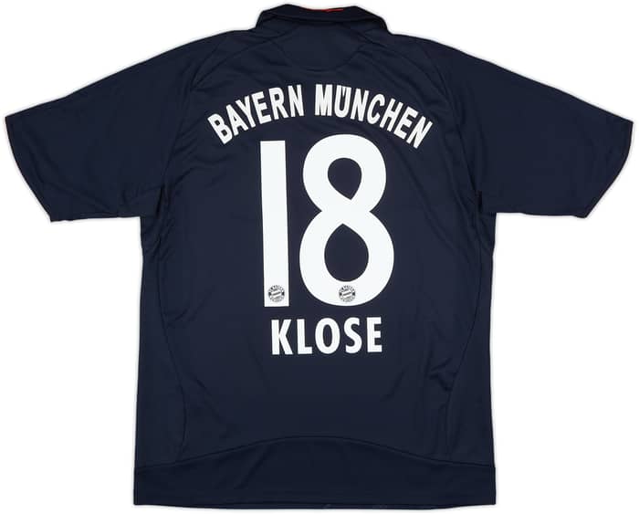 2008-09 Bayern Munich Away Shirt Klose #18 - 7/10 - (XL.Boys)