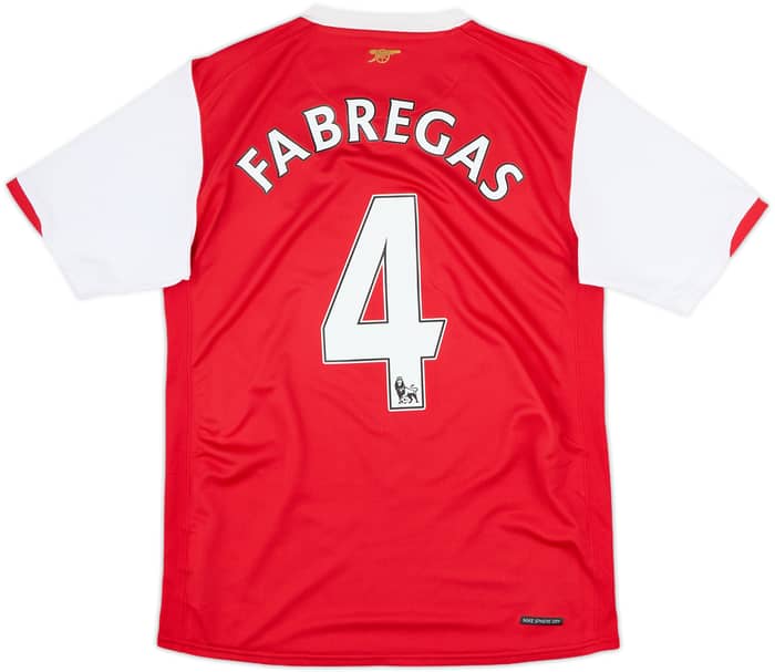 2006-08 Arsenal Home Shirt Fabregas #4 - 7/10 - (XL.Boys)