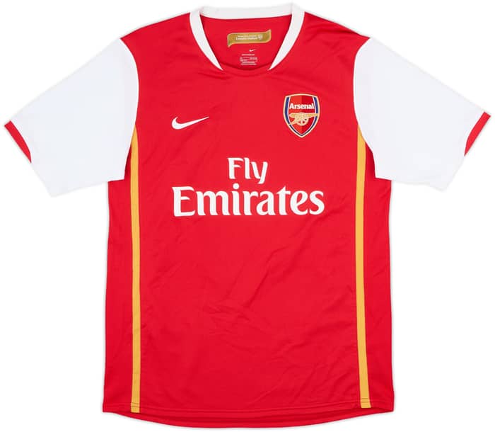 2006-08 Arsenal Home Shirt Fabregas #4 - 7/10 - (XL.Boys)