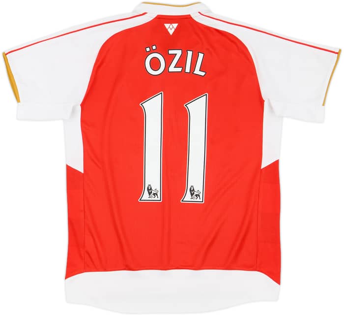 2015-16 Arsenal Home Shirt Ozil #11 - 7/10 - (XL.Boys)