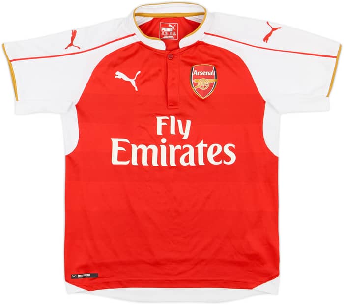 2015-16 Arsenal Home Shirt Ozil #11 - 7/10 - (XL.Boys)