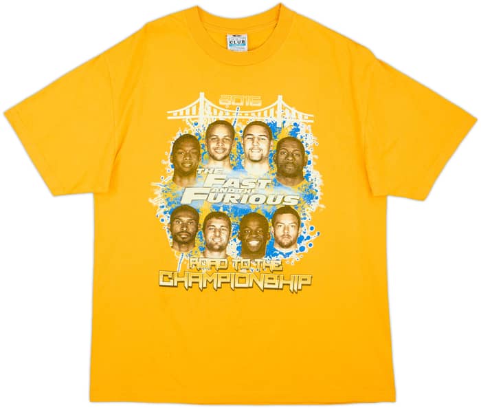 2014-15 Golden State Warriors 'Road to the Championship' Tee - 7/10 - (XL)