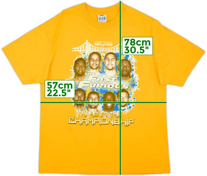 2014-15 Golden State Warriors 'Road to the Championship' Tee - 7/10 - (XL)
