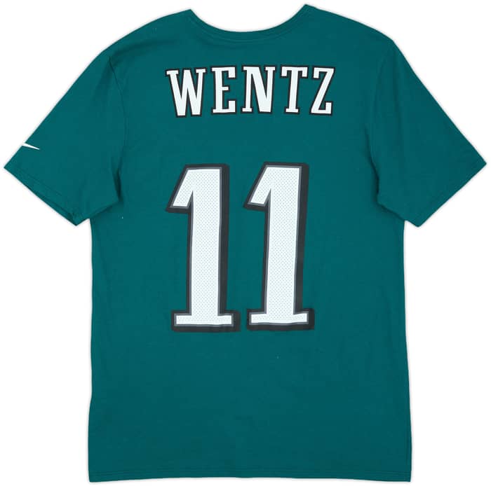2018 Philadelphia Eagles Wentz #11 Nike Tee - 9/10 - (L)
