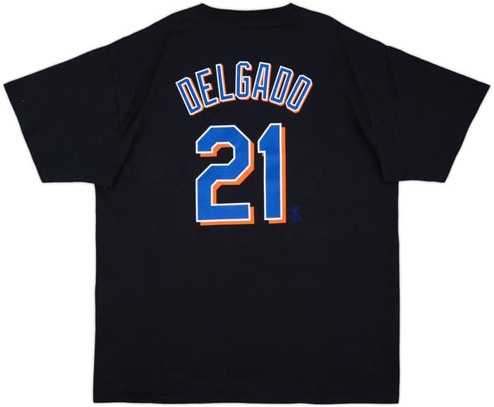 2006-09 New York Mets Delgado #21 Majestic Tee - 9/10 - (XL)