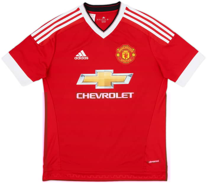 2015-16 Manchester United Home Shirt Rooney #10 - 8/10 - (XL.Boys)