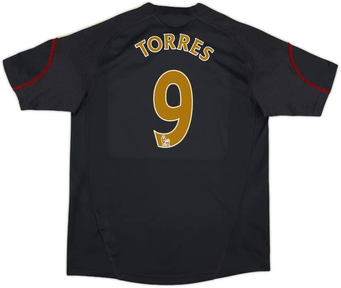 2009-10 Liverpool Away Shirt Torres #9 - 8/10 - (S.Boys)