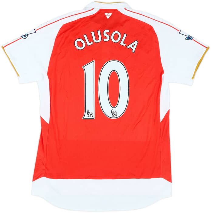 2014-15 Arsenal Home Shirt Olusola #10 - 10/10 - (L)