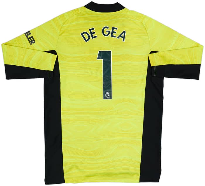 2021-22 Manchester United GK 3/4 Shirt Shirt De Gea #1 - 9/10 - (L)
