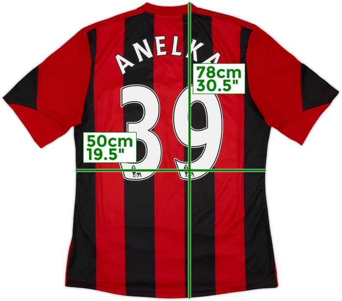 2013-14 West Brom Away Shirt Anelka #39 - 10/10 - (L)