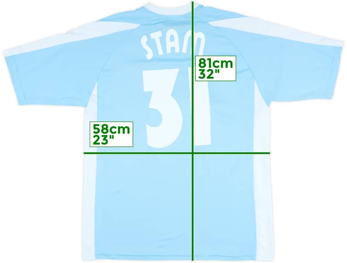2003-04 Lazio Home Shirt Stam #31 - 5/10 - (XL)