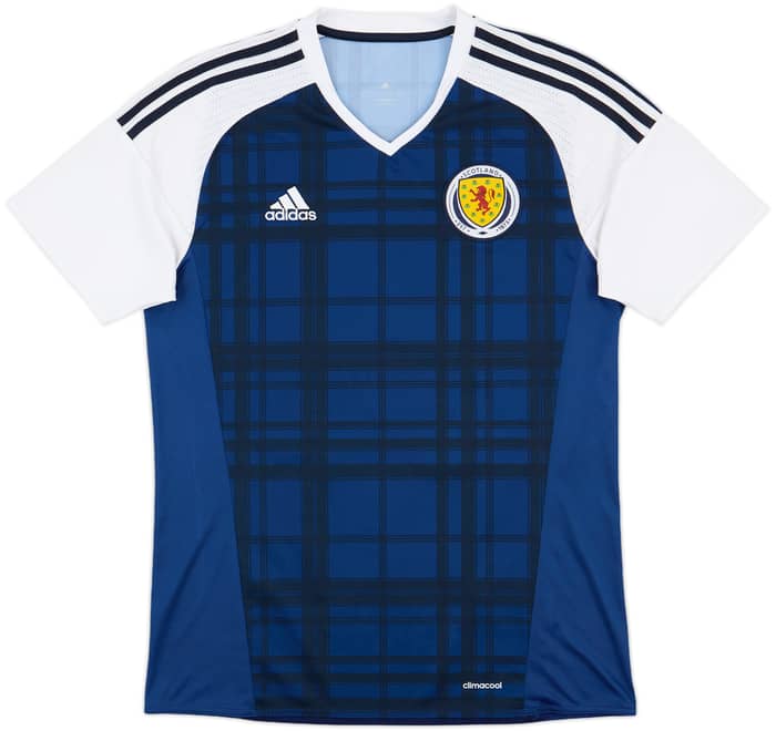 2015-17 Scotland Home Shirt - 8/10 - (M)
