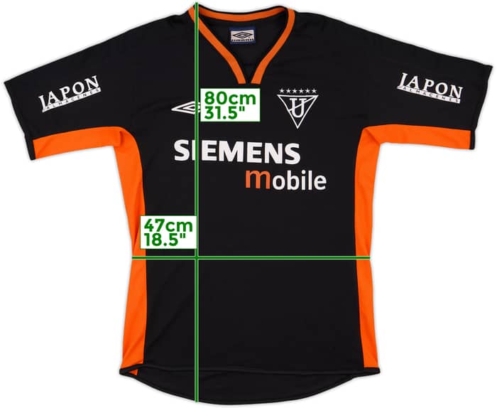 2003-04 LDU Quito Third Shirt - 9/10 - (L)