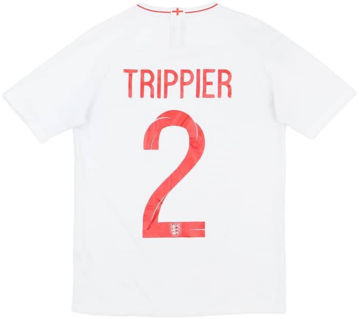 2018-19 England Home Shirt Trippier #2 - 5/10 - (XL.Boys)