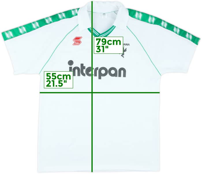 1990-91 Ternana Match Issue Away Shirt #7