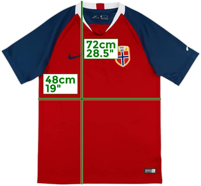 2018-19 Norway Home Shirt - 10/10 - (S)