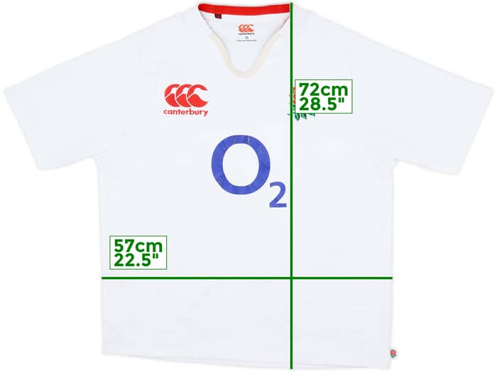 2012 England Rugby Home Shirt - 5/10 - (XL)