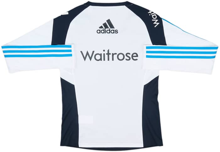 2013-14 England Cricket adidas Player Issue Training L/S Shirt - 10/10 - (XL)