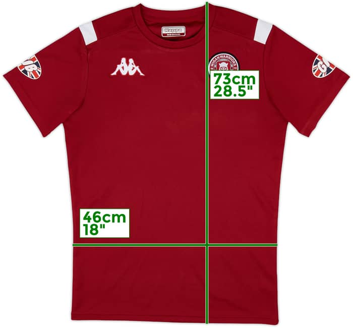 2024-25 Wigan Warriors Kappa Training Shirt - 9/10 - (M)