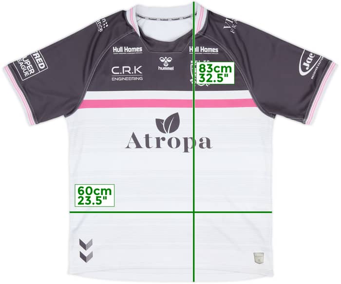 2022-23 Hull Rugby Away Shirt - 7/10 - (XL)