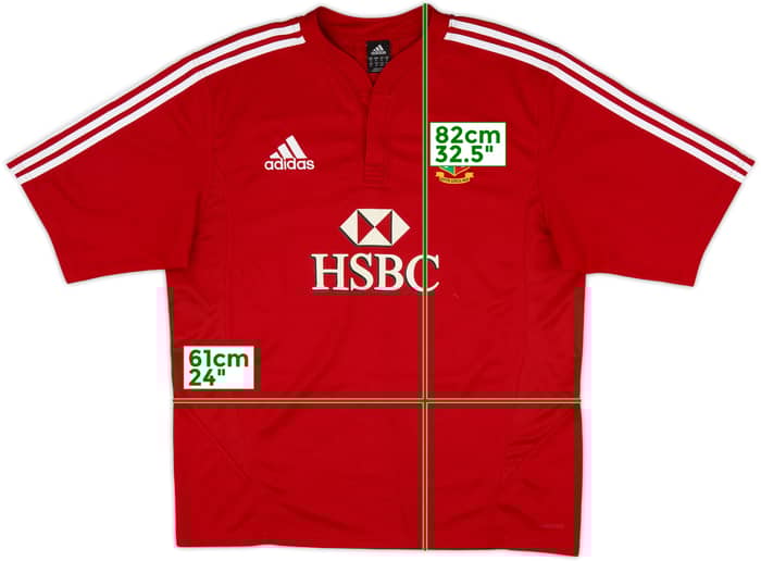 2009 British & Irish Lions Rugby 'South Africa Tour' Shirt - 7/10 - (XL)