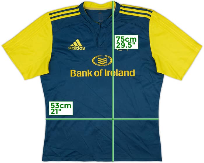 2013- Munster Rugby adidas Training Shirt - 5/10 - (L)