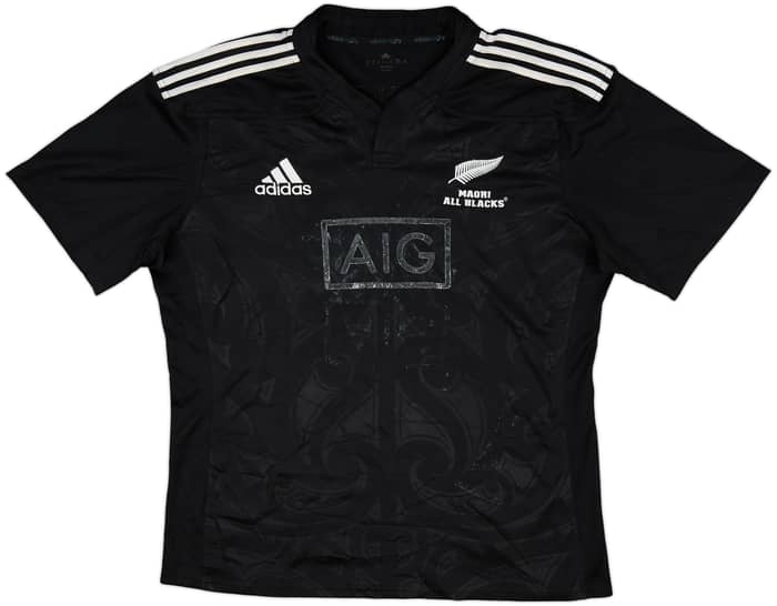 2013-14 New Zealand Rugby Home Shirt - 4/10 - (XL)