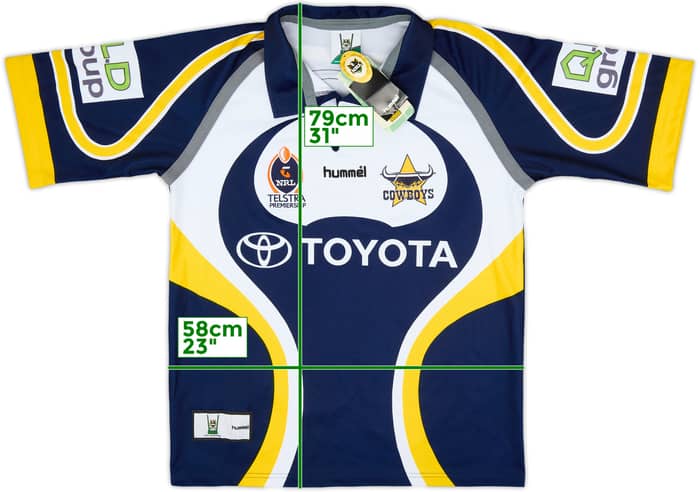 2005 NQ Cowboys Home Shirt (L)
