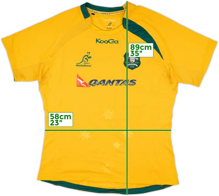 2013 Australia Rugby Home Shirt - 10/10 - (XXL)
