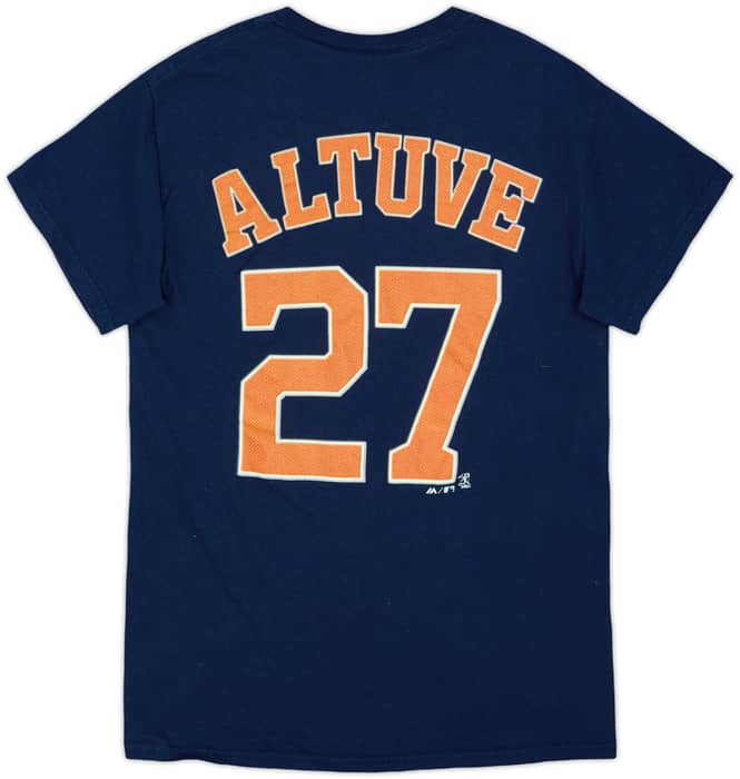 2018 Houston Astros Altuve #27 Majestic Tee - 8/10 - (S)