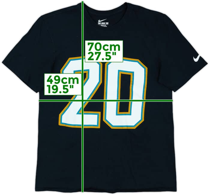 2018 Jacksonville Jaguars Ramsey #20 Nike Tee - 7/10 - (M)