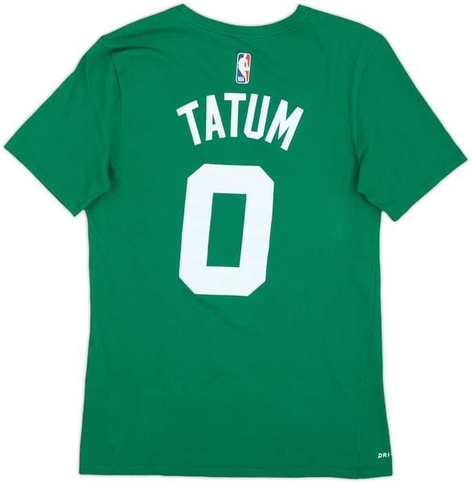 2018-19 Boston Celtics Tatum #0 Nike Tee - 9/10 - (S)